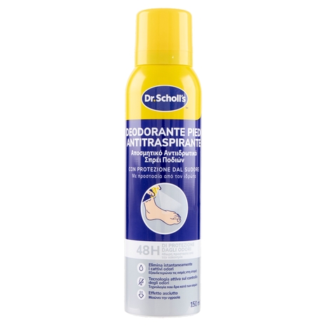 Dr. Scholl's Deodorante Piedi Antitraspirante 150 ml